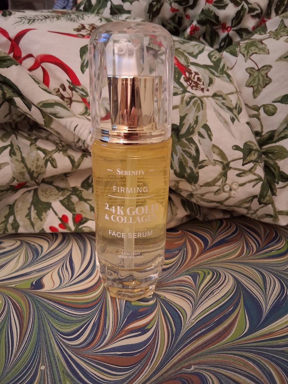 Serenity 24K Gold & Collagen Face Serum — Gold